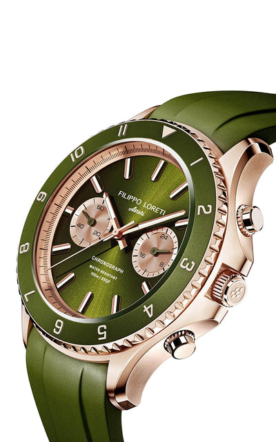 Ascari Moss Rose Gold Rubber - Filippo Loreti