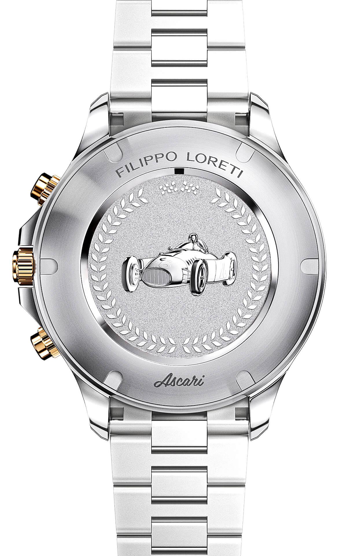 Ascari Two Tone Gold Steel Link - Filippo Loreti