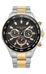 Ascari Monza Two Tone Black Gold Steel