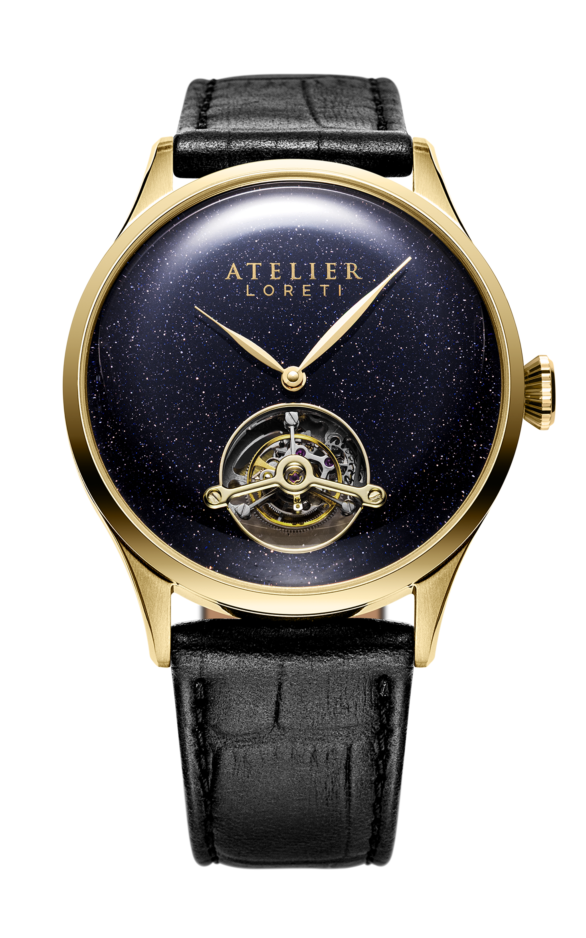 Celestial Tourbillon Blue Aventurine