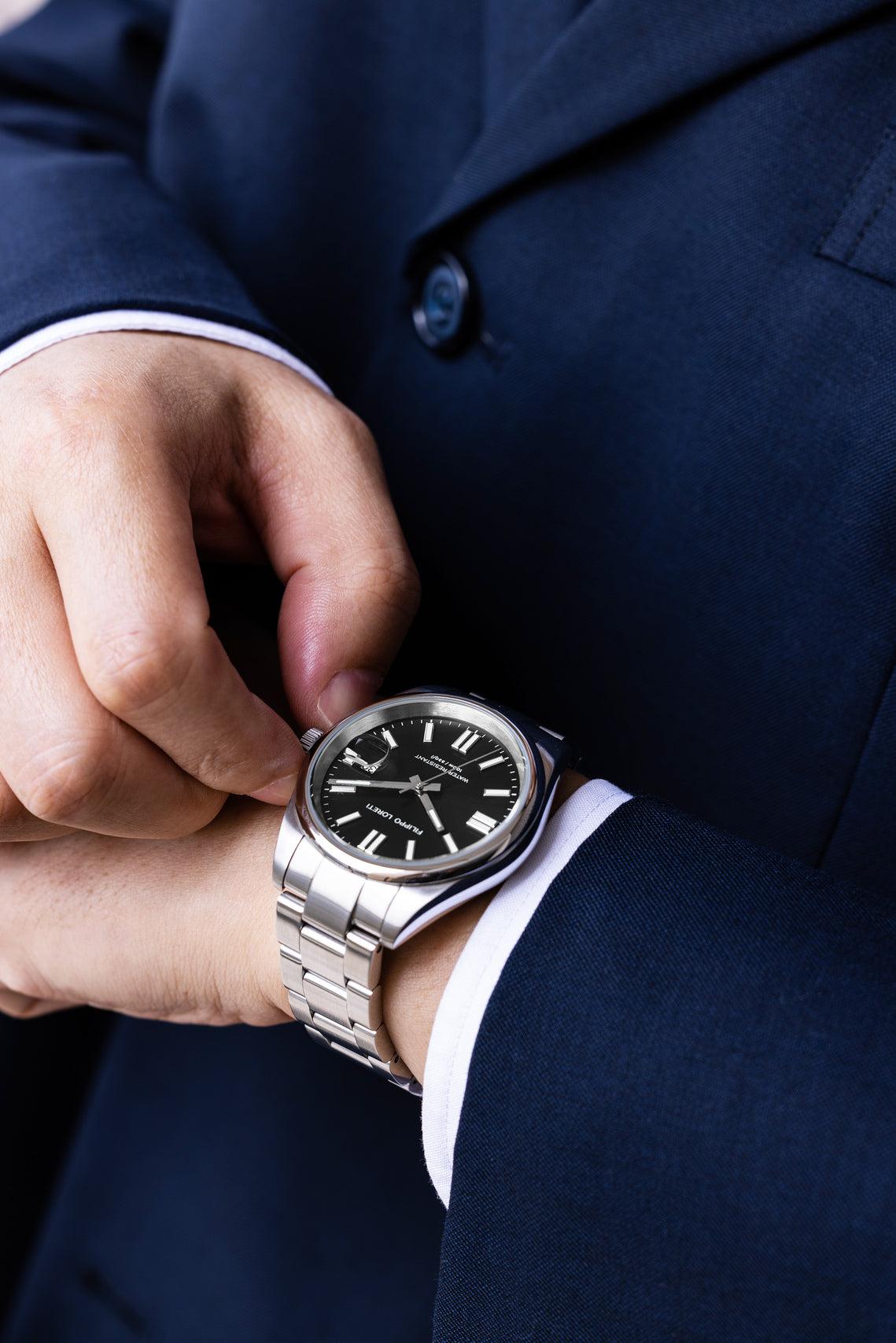 Attache Steel Black - Filippo Loreti