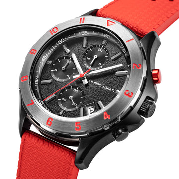 Pista Scarlet Striker Red Rubber