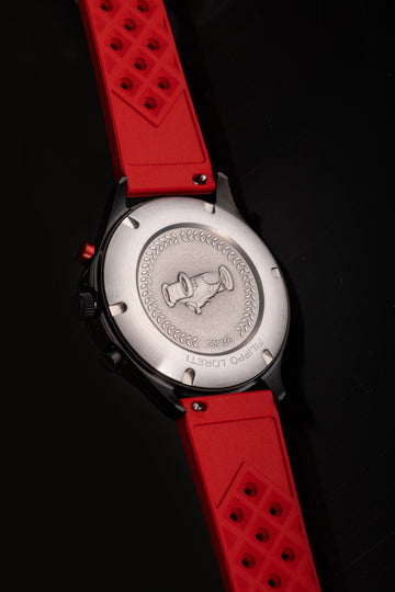 Pista Scarlet Striker Red Rubber