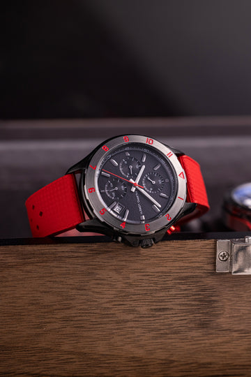 Pista Scarlet Striker Red Rubber