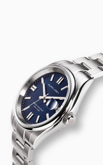 Attache Steel Blue - Filippo Loreti