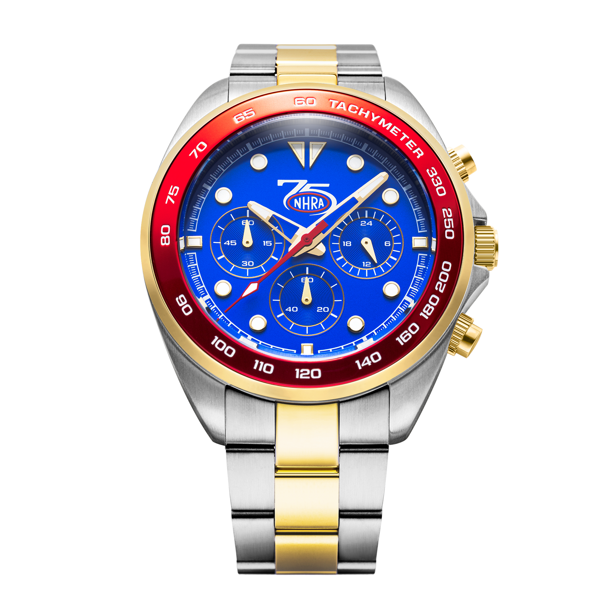 NHRA 75 Red & Blue Chronograph