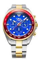 NHRA 75 Red & Blue Chronograph dial color