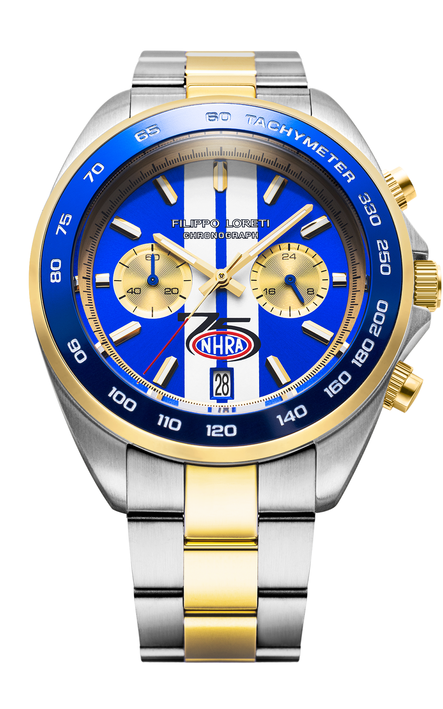 NHRA 75 White Stripes  Chronograph