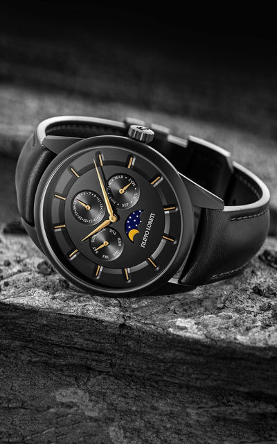 Venice Moonphase Black Gold - Filippo Loreti