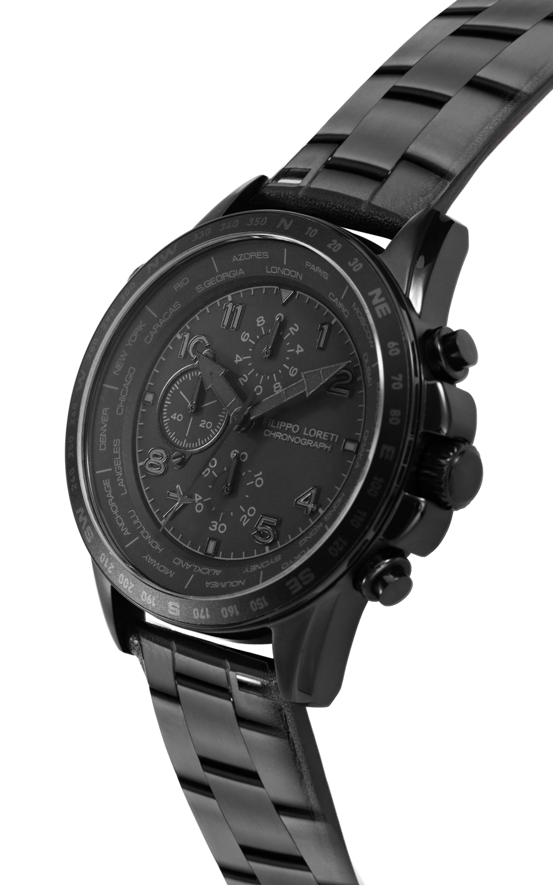 Oscura All Black 45mm Bracelet