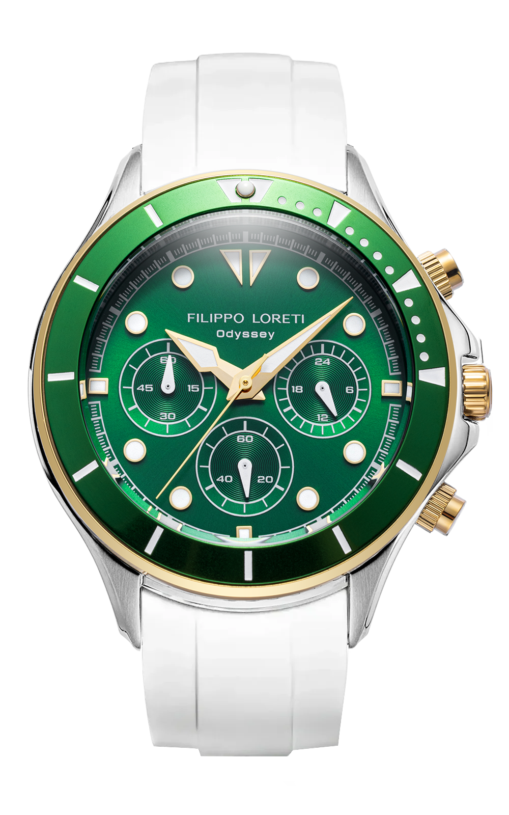 ピオフィ　オトガ Odyssey Two Tone Green Link | Filippo Loreti Watch – Filippo