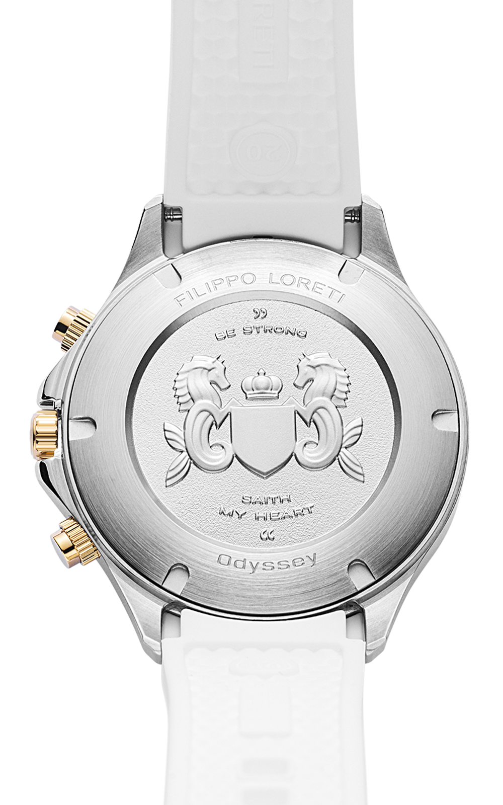 Odyssey Two Tone Green Link | Filippo Loreti Watch – Filippo