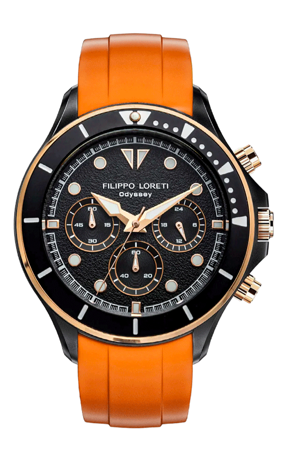 Odyssey Rose Gold Regatta Chrono Tiger