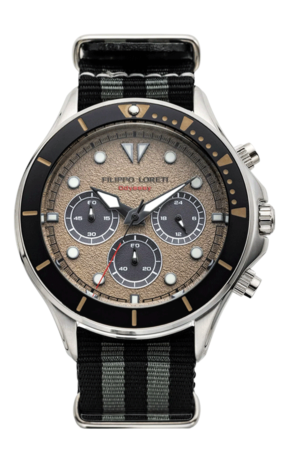 Odyssey Sandy Sail Chrono Nato Strap