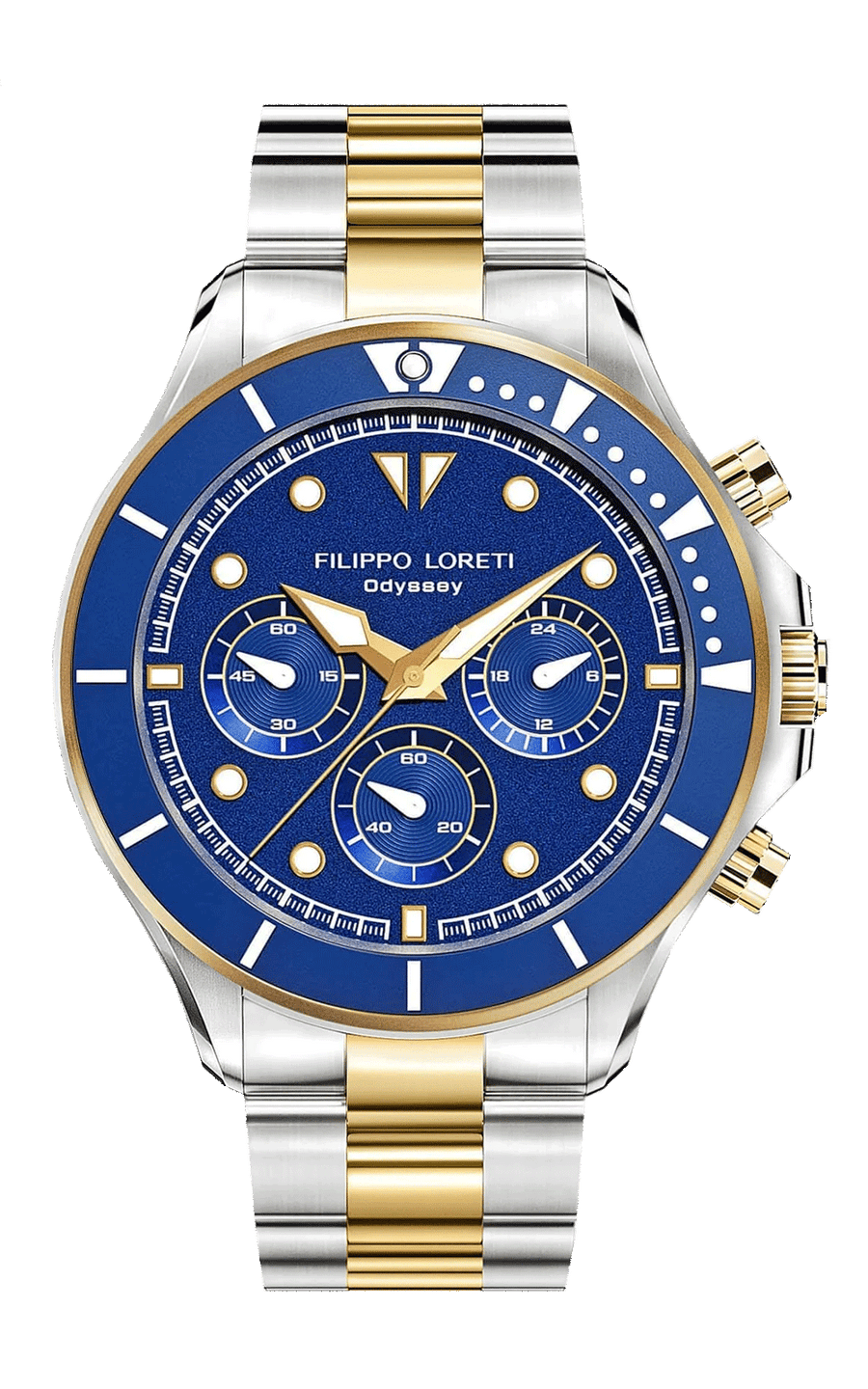 Odyssey Two Tone Gold Blue Link