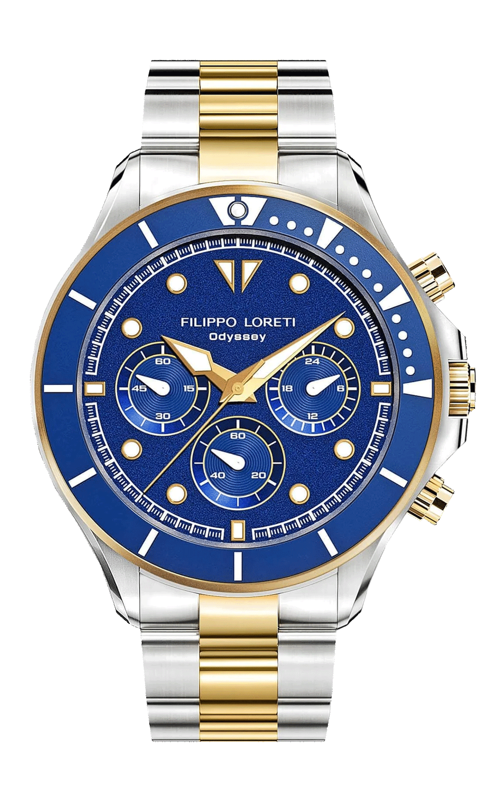 Odyssey Two Tone Gold Blue Link