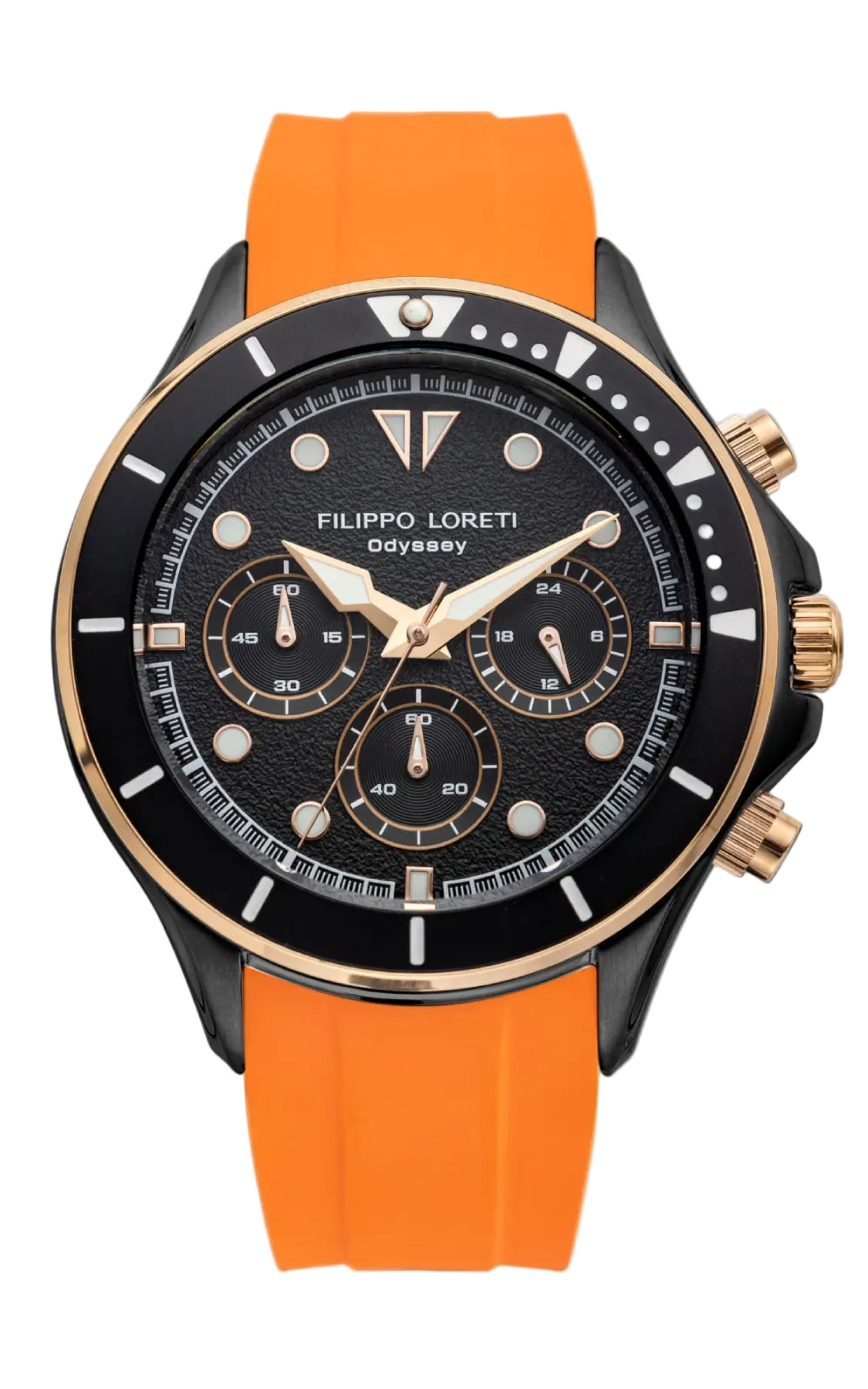Odyssey Rose Gold Regatta Chrono Tiger
