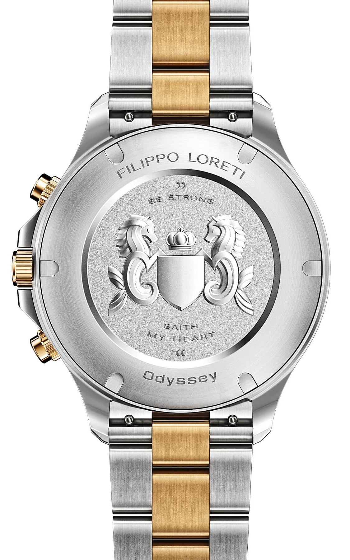 Odyssey Two Tone Gold Blue Link - Filippo Loreti