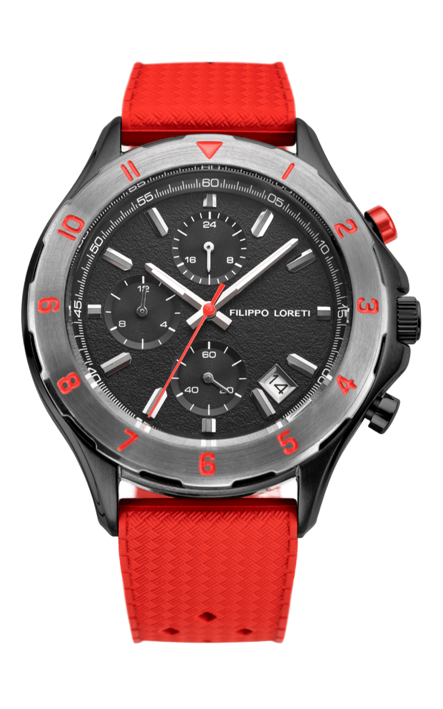 Pista Scarlet Striker Red Rubber