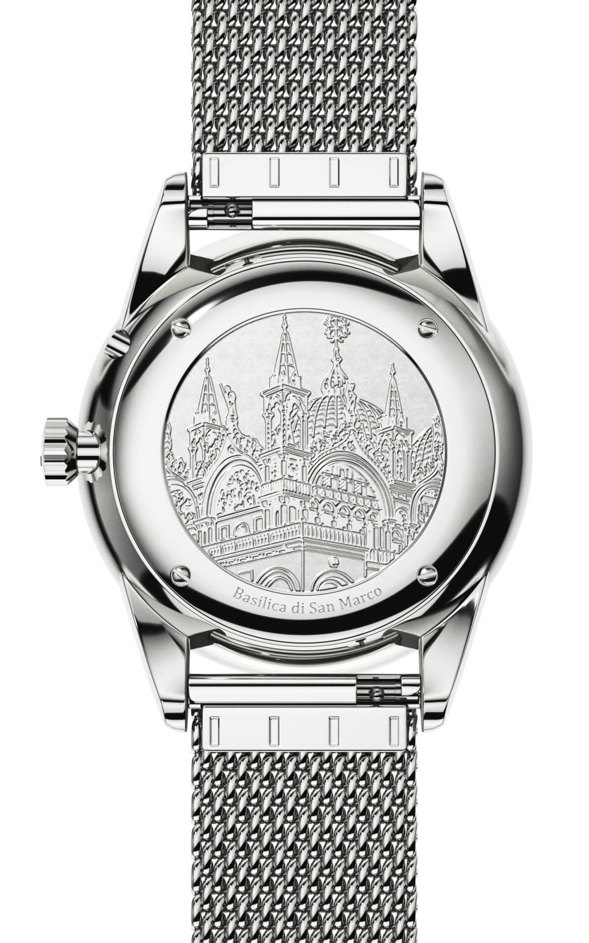 Venice Moonphase Silver Mesh - Filippo Loreti