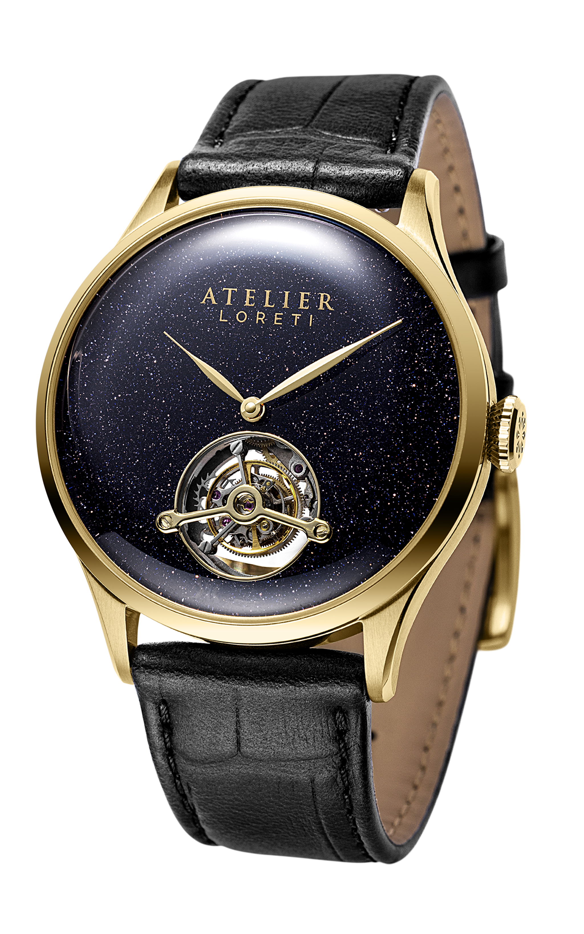 Celestial Tourbillon Blue Aventurine