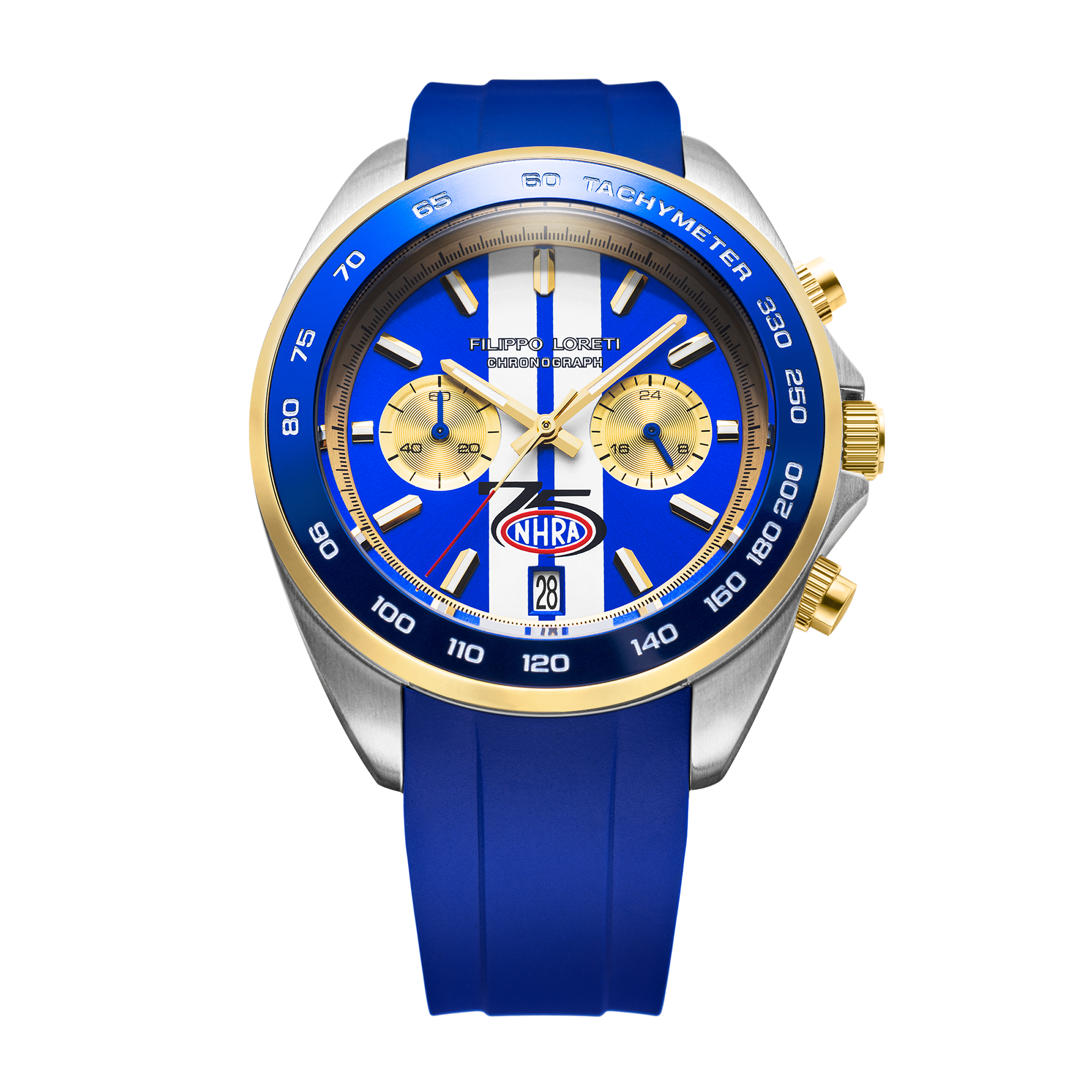 NHRA 75 White Stripes  Chronograph