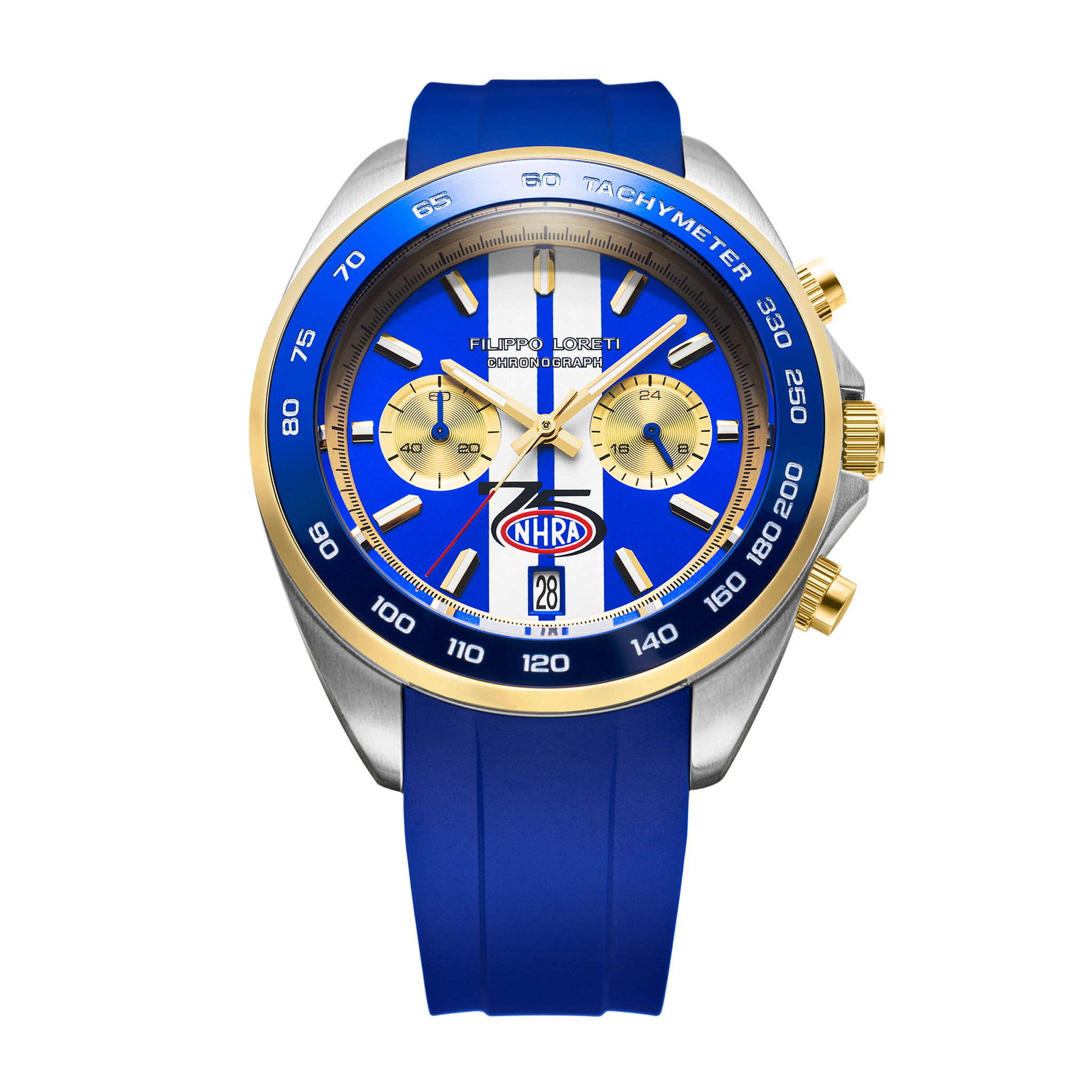 NHRA 75 White Stripes  Chronograph