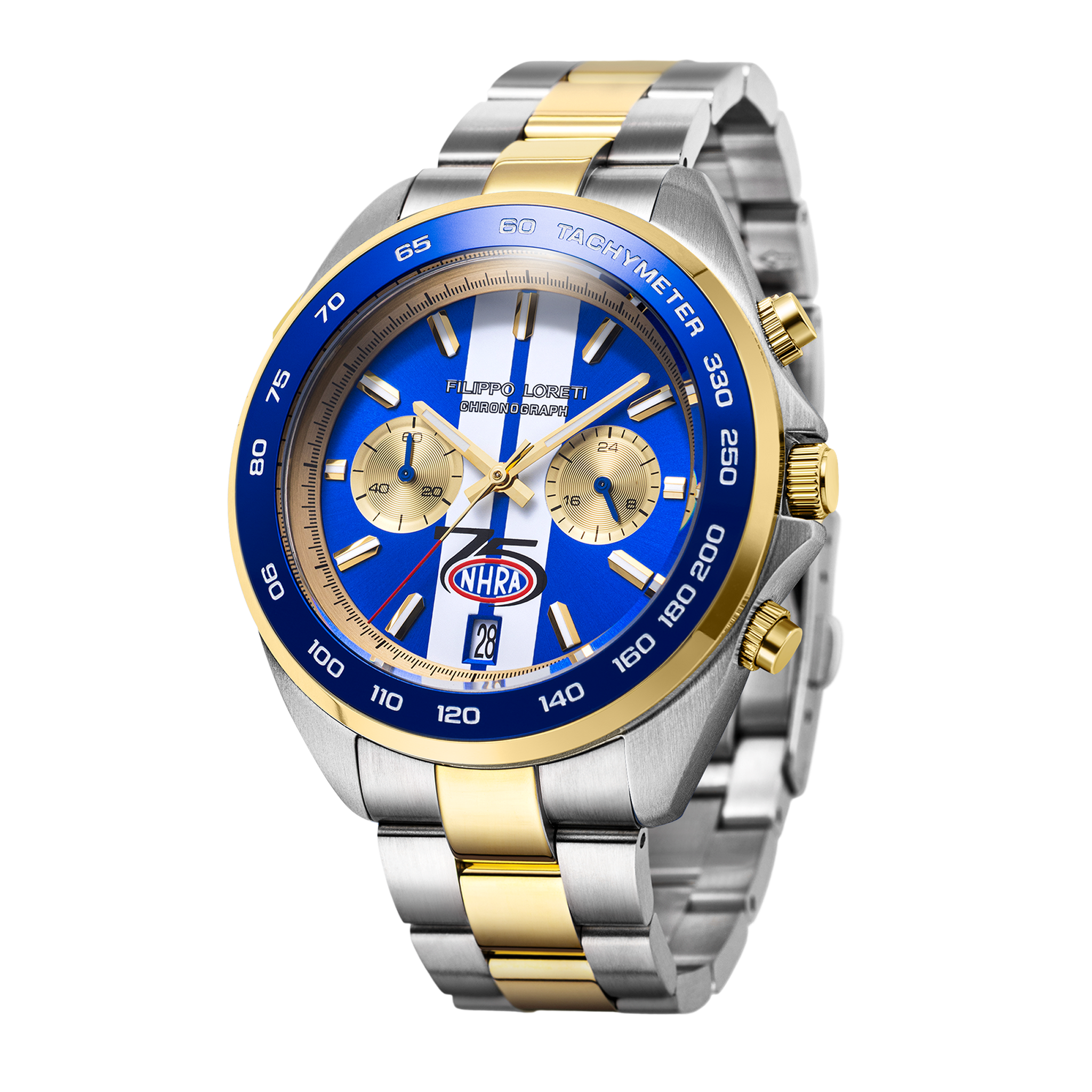 NHRA 75 White Stripes  Chronograph