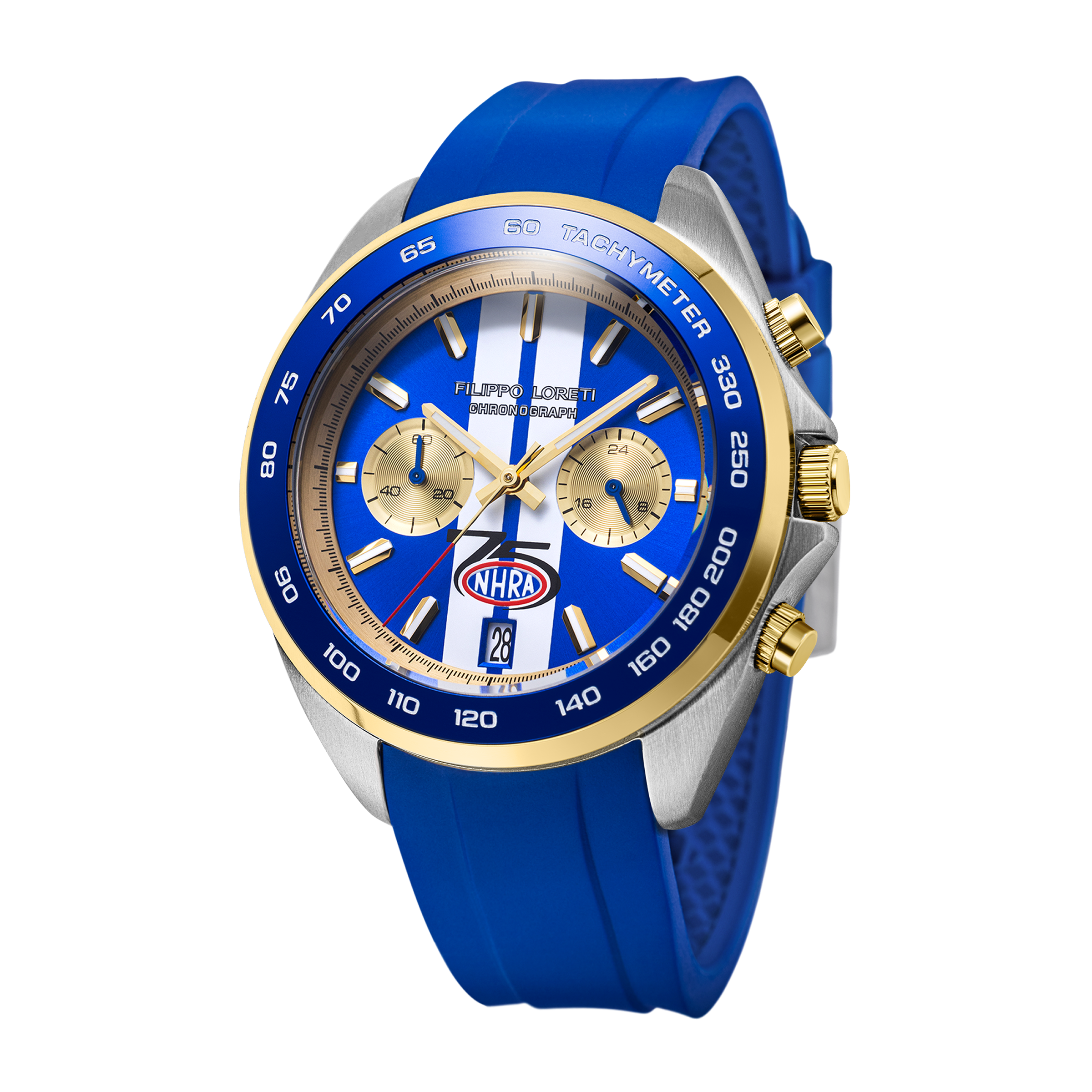 NHRA 75 White Stripes  Chronograph