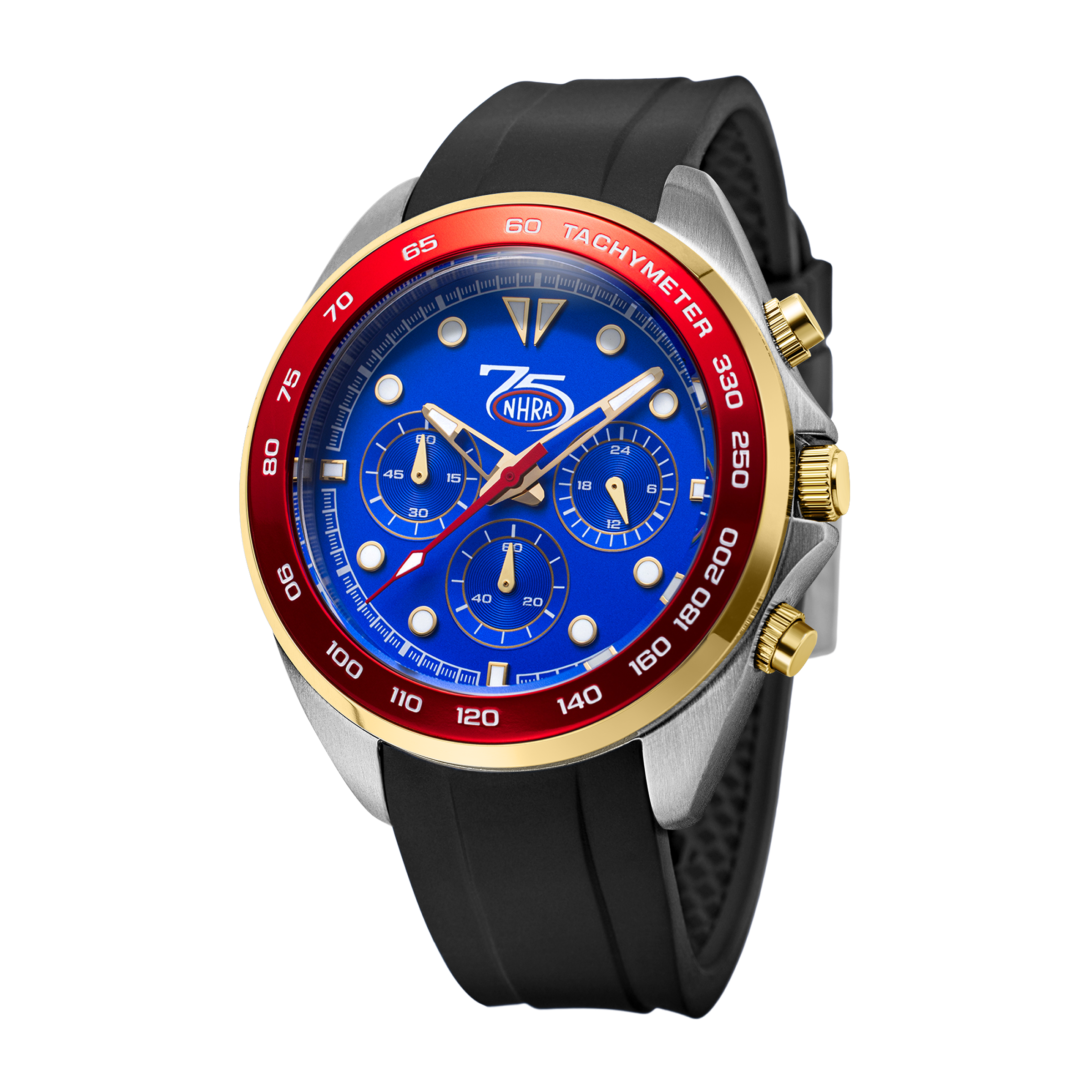 NHRA 75 Red & Blue Chronograph
