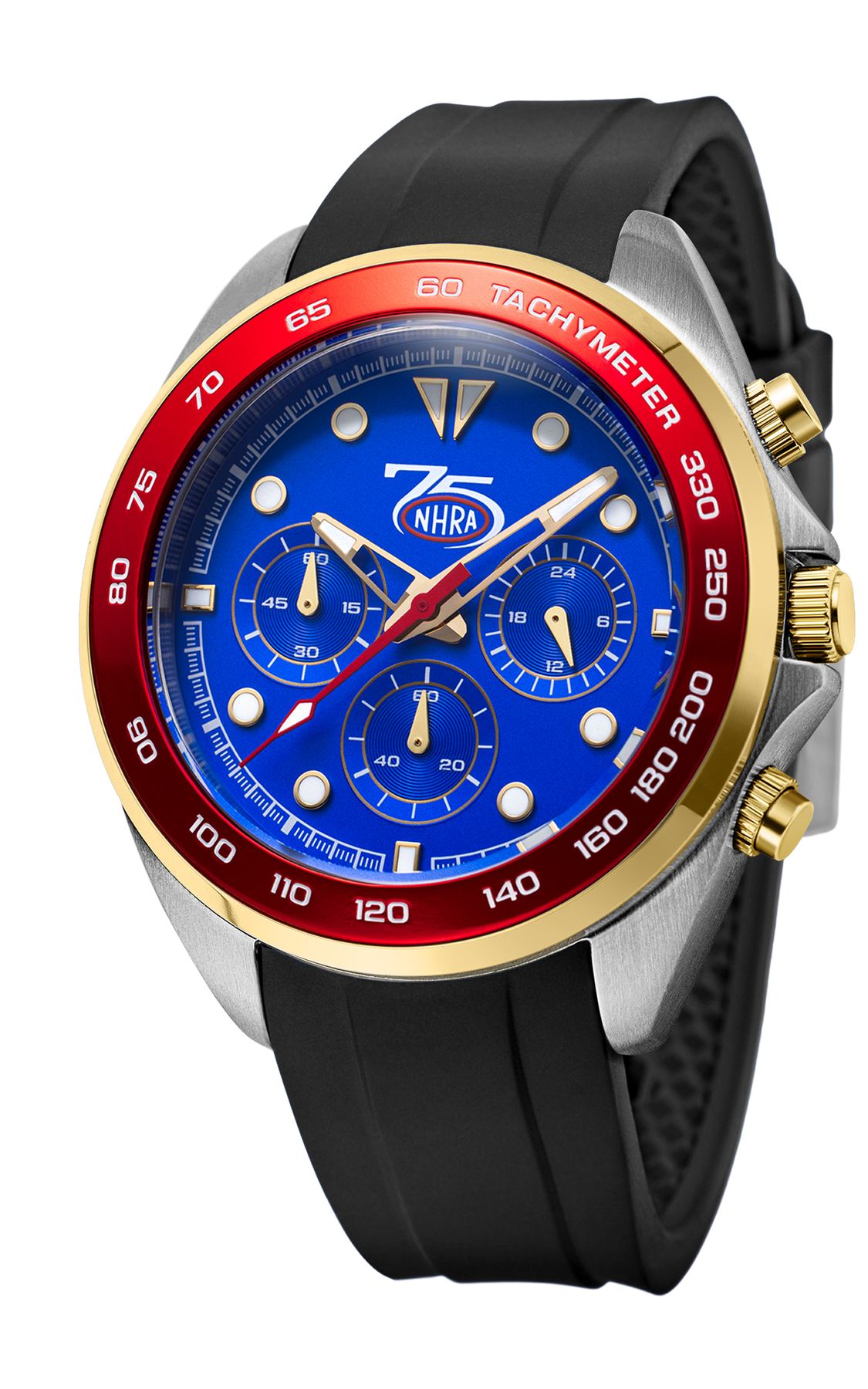 NHRA 75 Red & Blue Chronograph