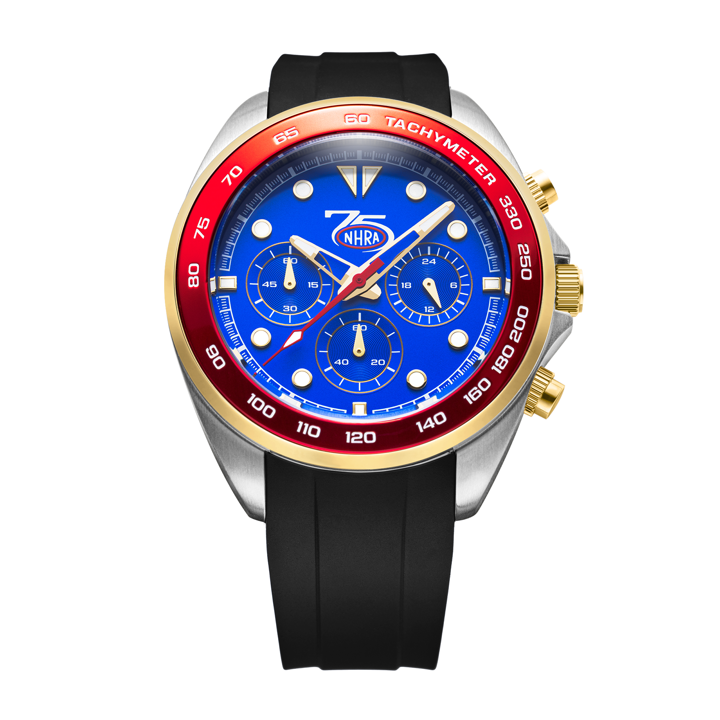 NHRA 75 Red & Blue Chronograph