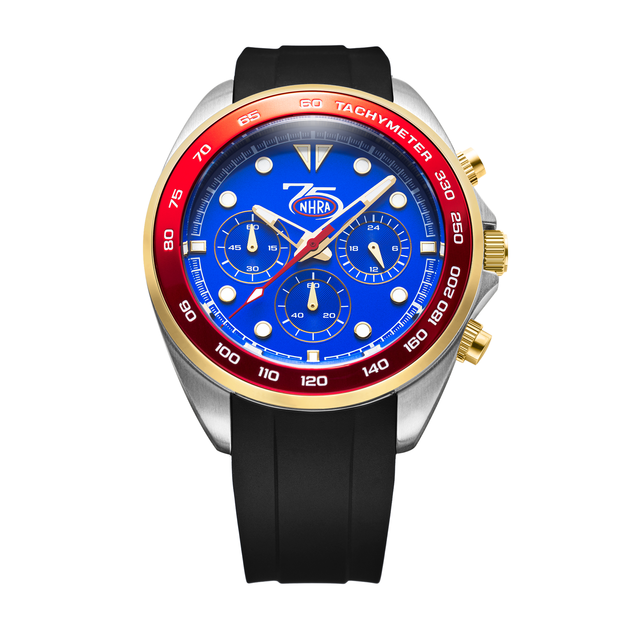 NHRA 75 Red & Blue Chronograph