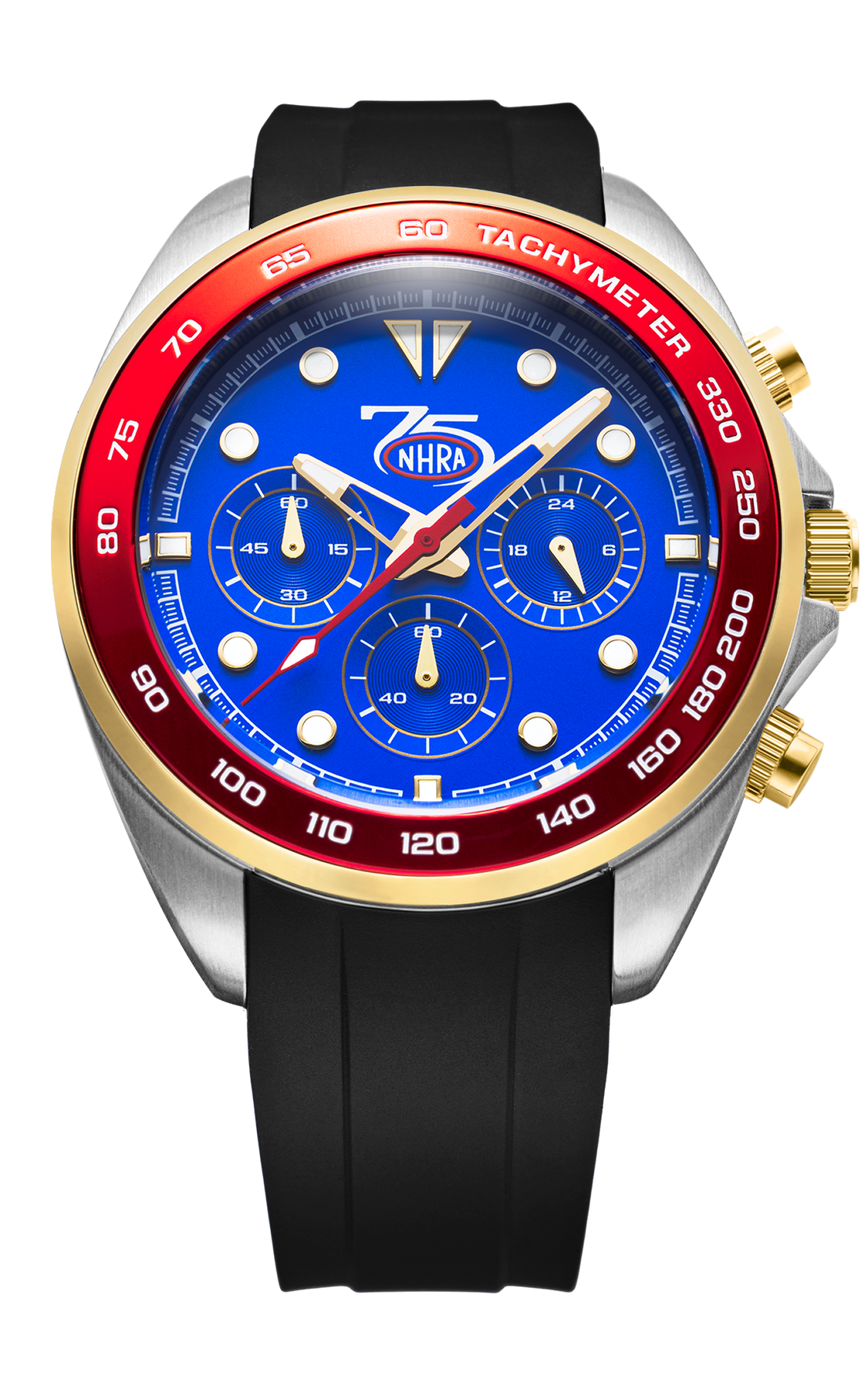 NHRA 75 Red & Blue Chronograph