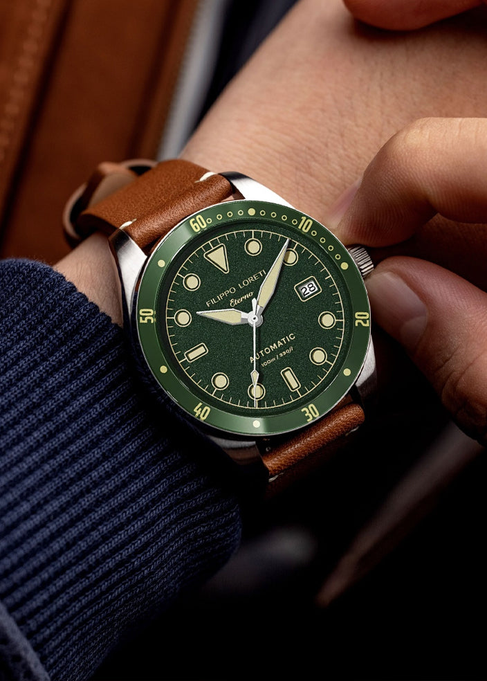 Eterno Automatic Green Diver