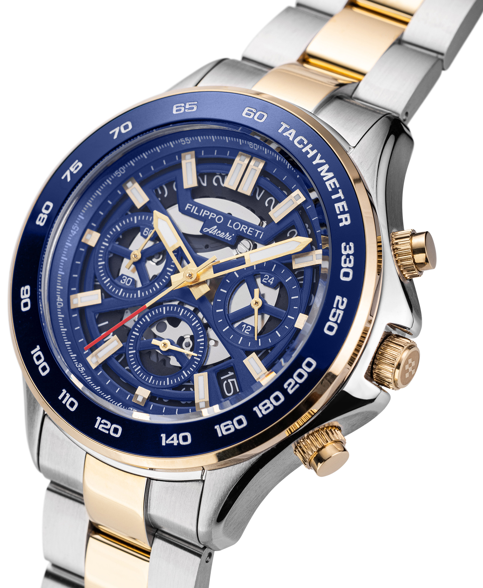 Ascari Monza Skeleton Two Tone Blue