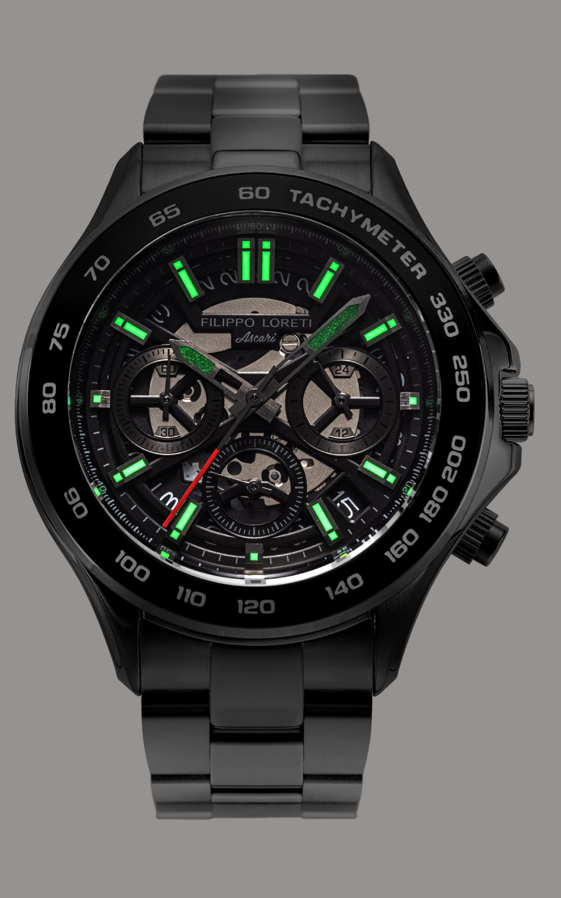 Ascari Monza Skeleton All Black