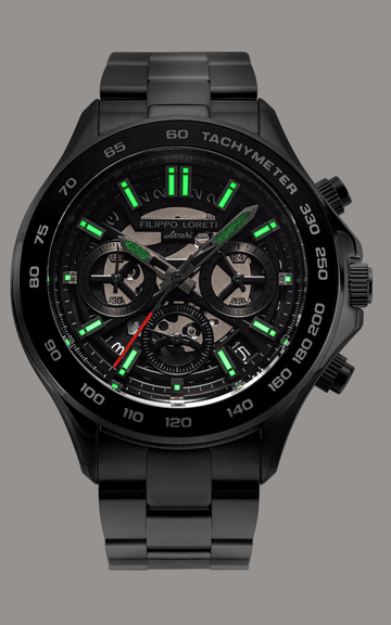 Ascari Monza Skeleton All Black