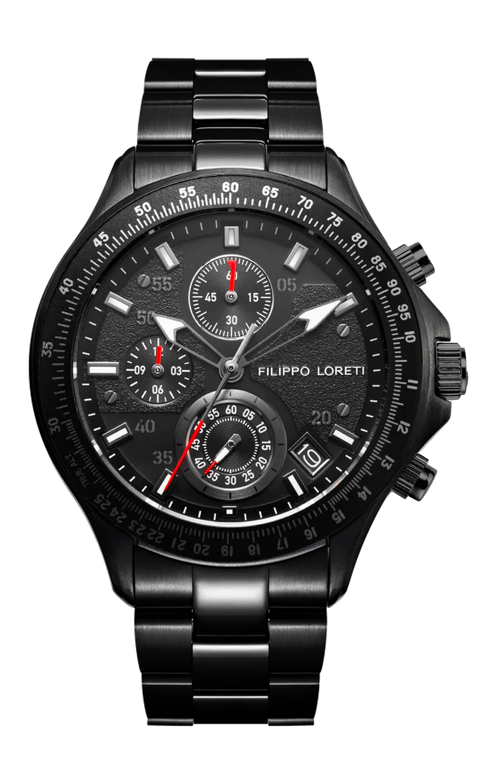 Sport Pilot Black Steel Link