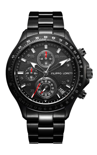 Sport Pilot Black Steel Link
