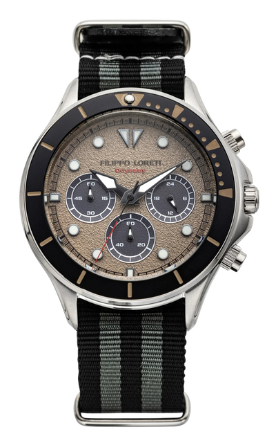 Odyssey Sandy Sail Chrono Nato Strap