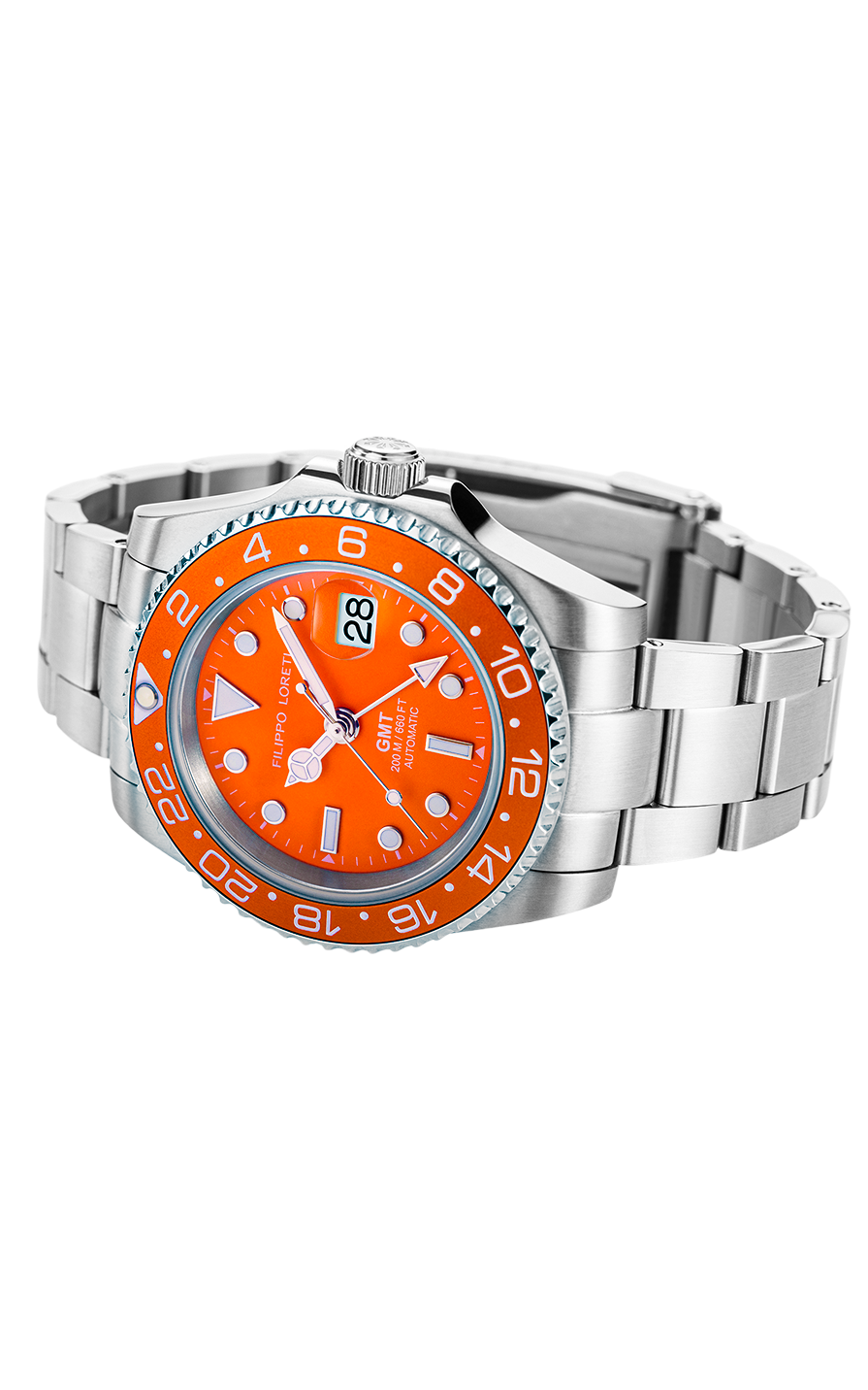 Aquadiver GMT Automatic Orange