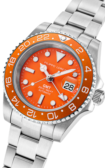 Aquadiver GMT Automatic Orange