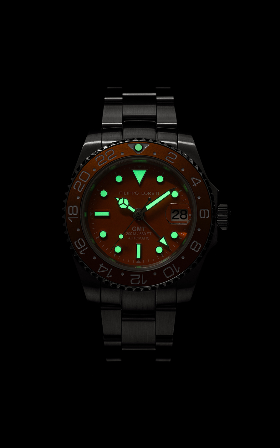 Aquadiver GMT Automatic Orange