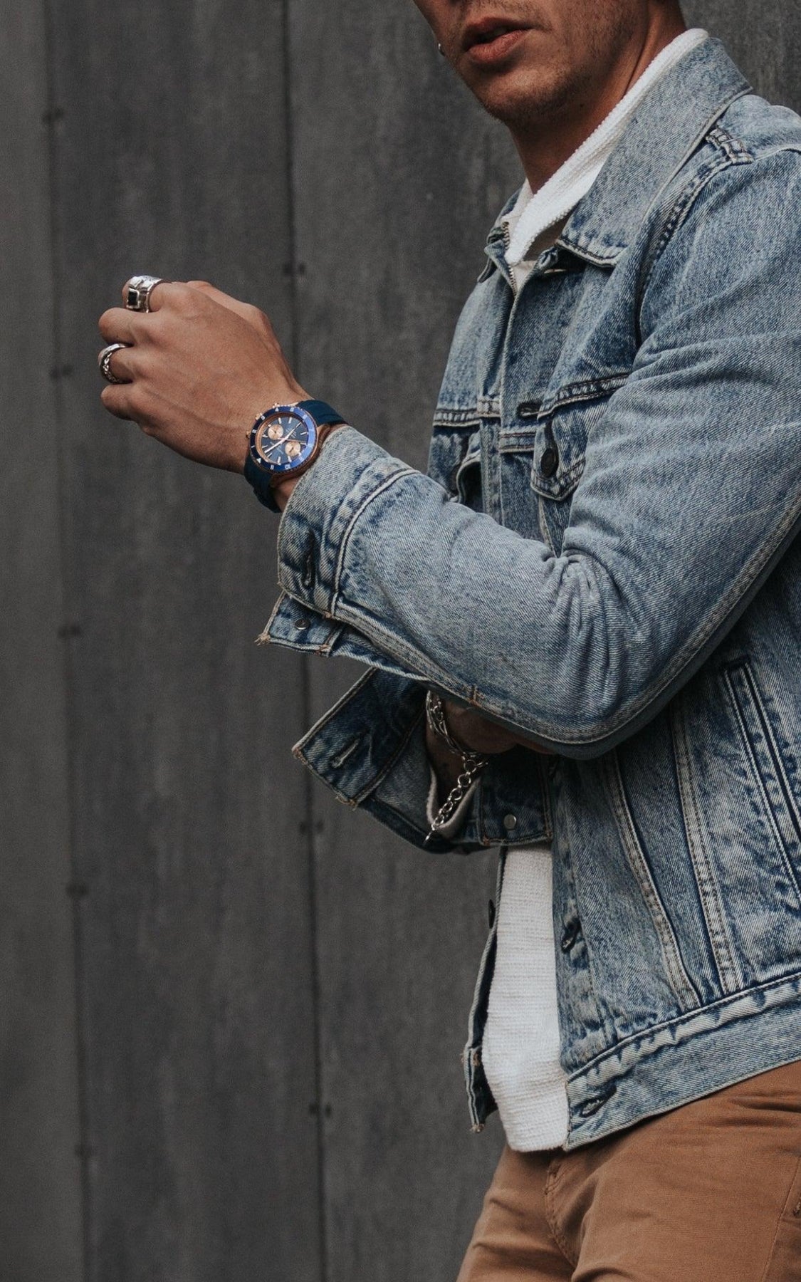 Ascari Indigo Rose Gold Rubber - Filippo Loreti