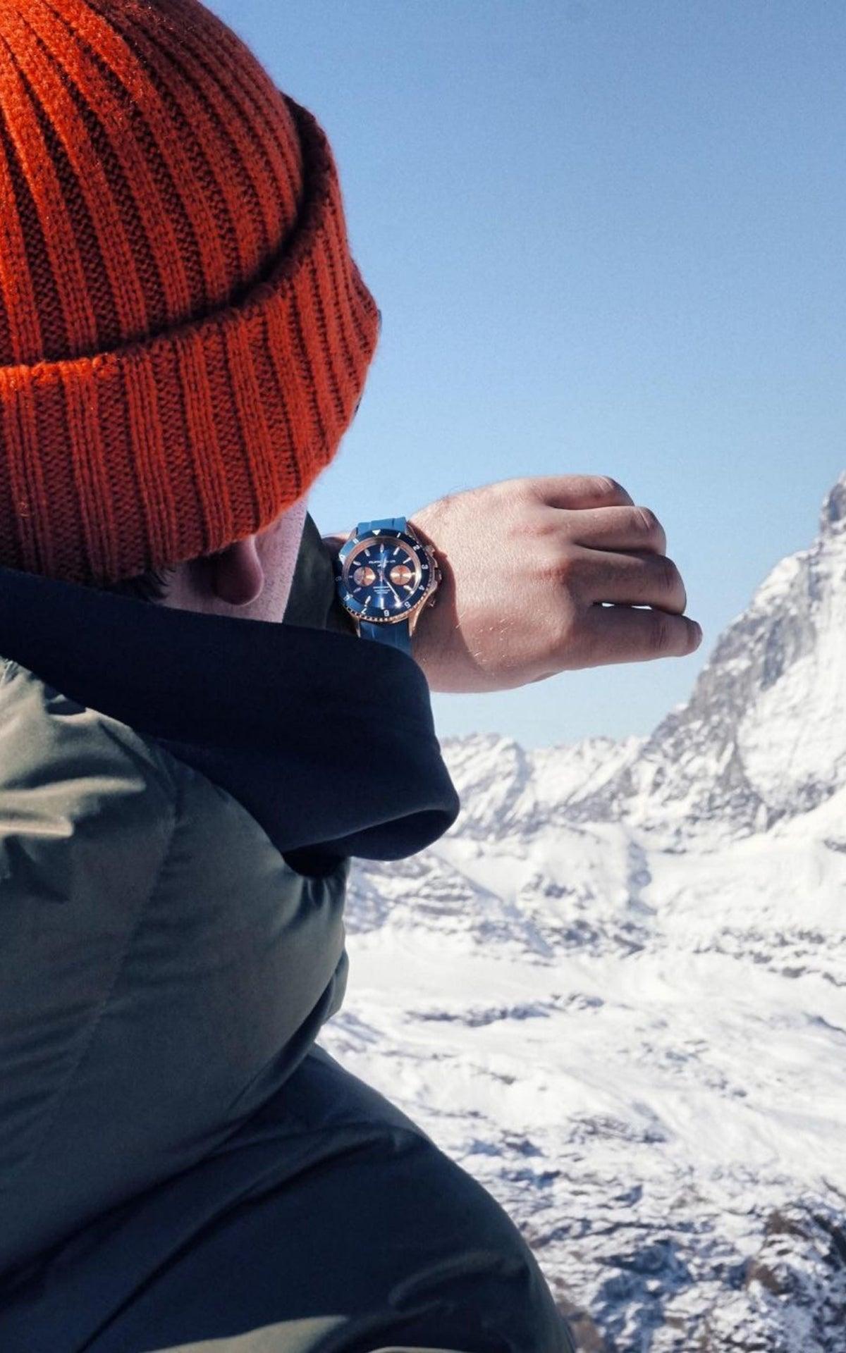 Ascari Indigo Rose Gold Rubber - Filippo Loreti