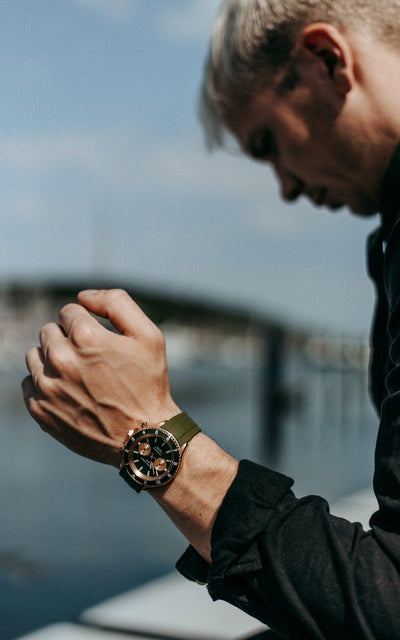 Ascari Moss Rose Gold Rubber - Filippo Loreti