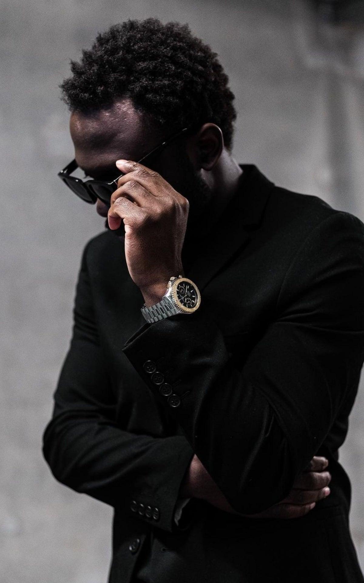 Ascari Two Tone Gold Steel Link - Filippo Loreti