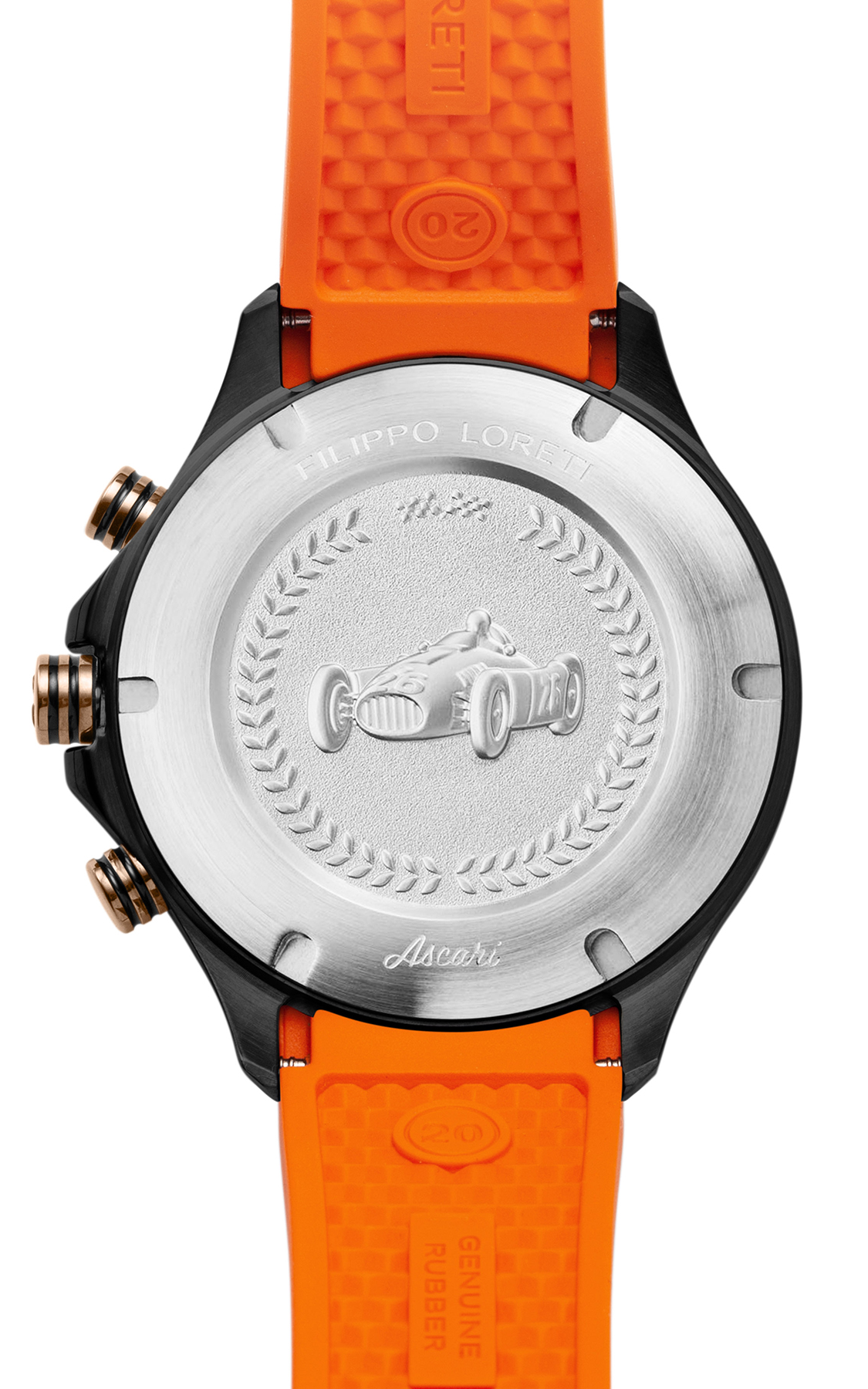 Ascari Portofino Black Shadow Tiger Rubber