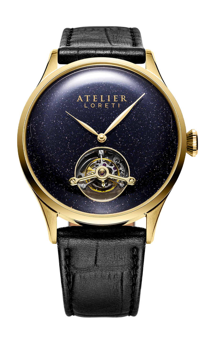 Celestial Tourbillon Blue Aventurine